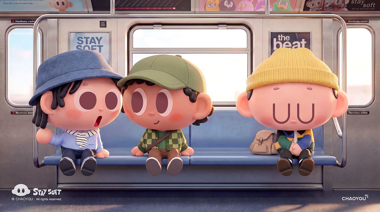 #别绷着 STAY SOFT(图ZNDA4MTU0NDA0) - 人物/生物 - 站酷设计师鹿言原创素材 - 站酷ZCOOL
