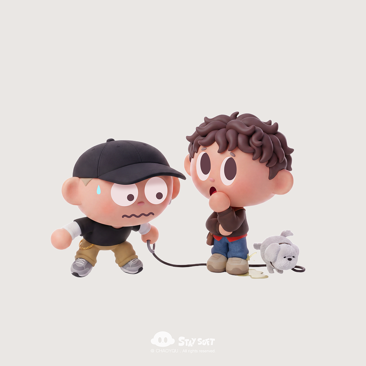#别绷着 STAY SOFT(图ZNDA4MTYyMTEy) - 人物/生物 - 站酷设计师鹿言原创素材 - 站酷ZCOOL