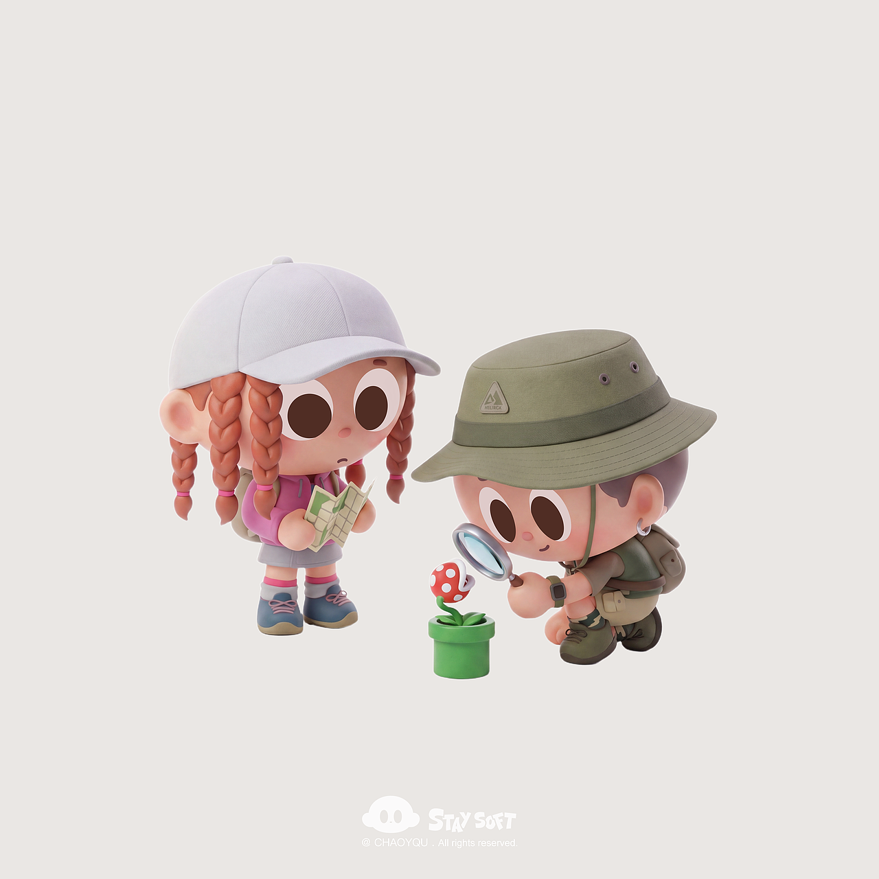 #别绷着 STAY SOFT(图ZNDA4MTYyMTM2) - 人物/生物 - 站酷设计师鹿言原创素材 - 站酷ZCOOL