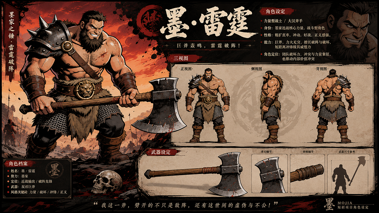 AIGC2D美漫《雁门·归魂》方案展示（图ZNDA4MTc0MTQw） - AI作品 - 站酷设计师m0NESYy原创素材 - 站酷ZCOOL