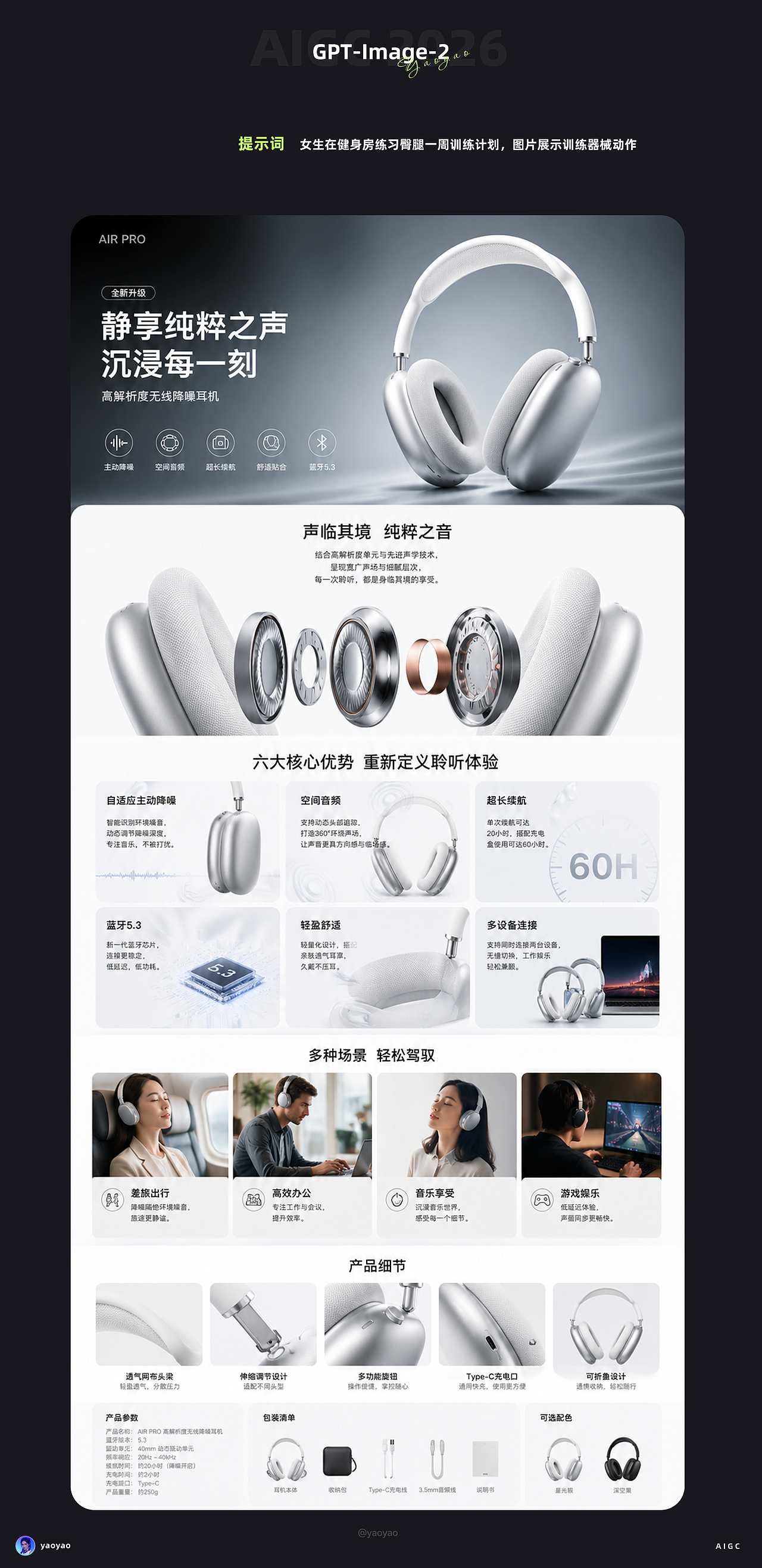 GPT-Image-2 玩法大全及提示词使用(图ZNDA4MTkxMTc2) - AI作品 - 站酷设计师yaoyao设计师原创素材 - 站酷ZCOOL