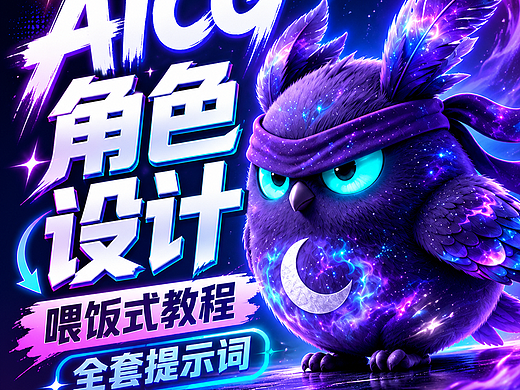 零绘画基础，我用AI三步创造了一个《愤怒的小鸟》新角色，保姆式喂饭教程