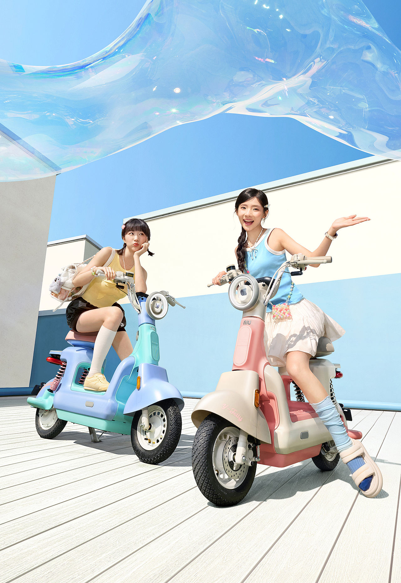 小牛电动 NIU Y果冻（图ZNDA4MjY0NDI0） - 人像摄影 - 站酷设计师FengStudio原创素材 - 站酷ZCOOL