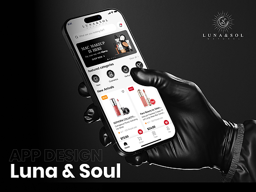 Luna & Soul 美妆商城app设计