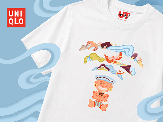 UNIQLO×上海博物馆联名「玉里乾坤」系列图案创作