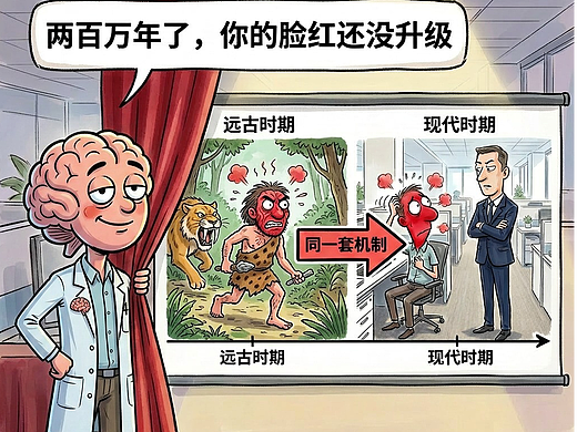 为什么你一说谎就脸红？你的大脑在偷偷告密
