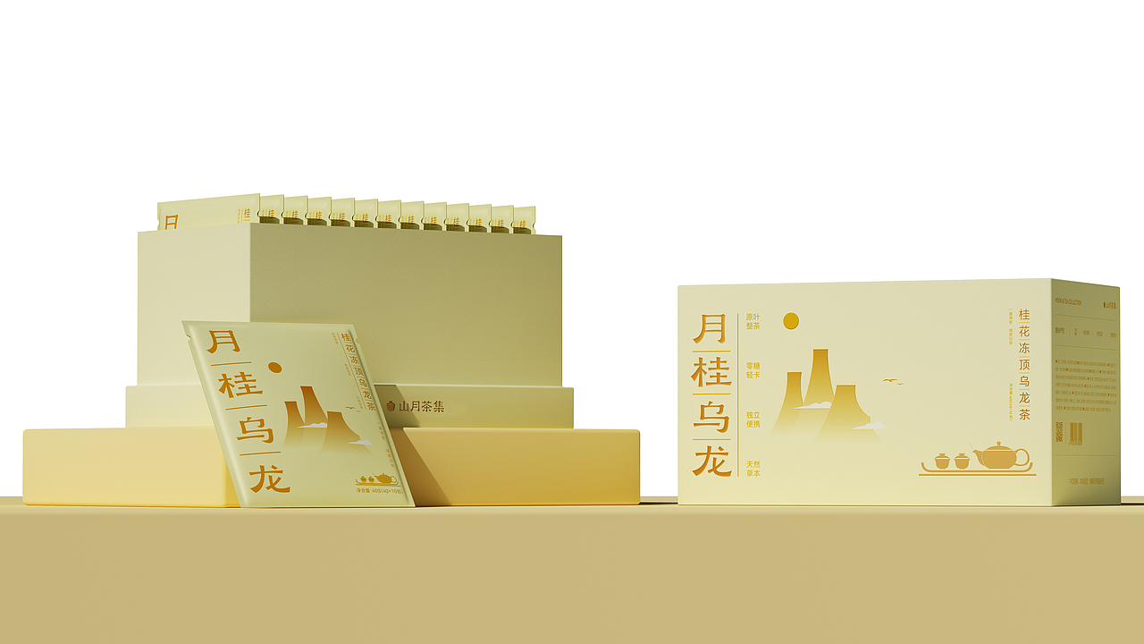 Moon & Tea Collection | 山月茶集（图ZNDA4MzQ0NDcy） - 包装 - 站酷设计师北陌霜序原创素材 - 站酷ZCOOL