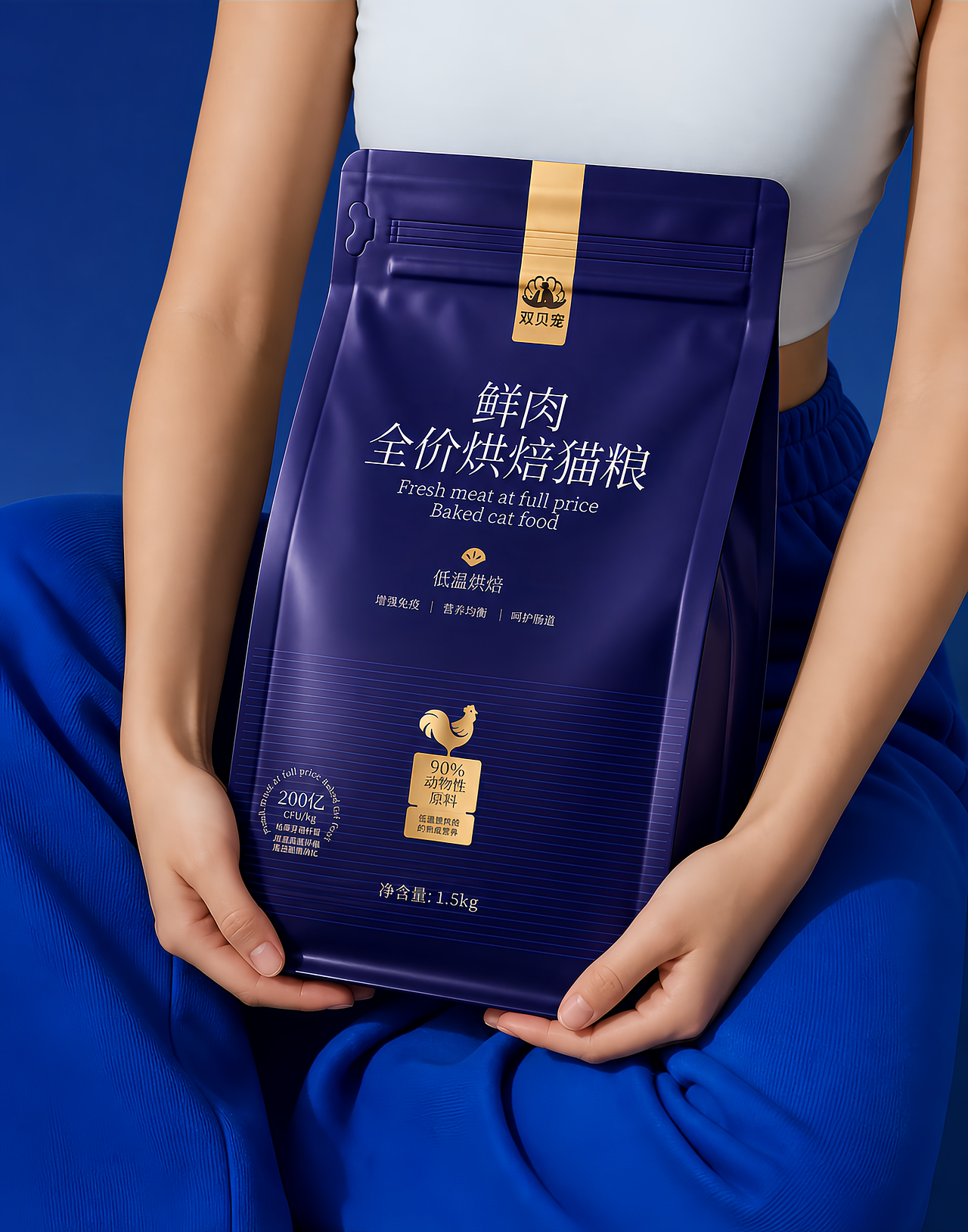 浪漫猫咪｜打造梦幻的宠物猫粮包装设计（图ZNDA4MzQ1MTUy） - 包装 - 站酷设计师北京灵丹创意原创素材 - 站酷ZCOOL