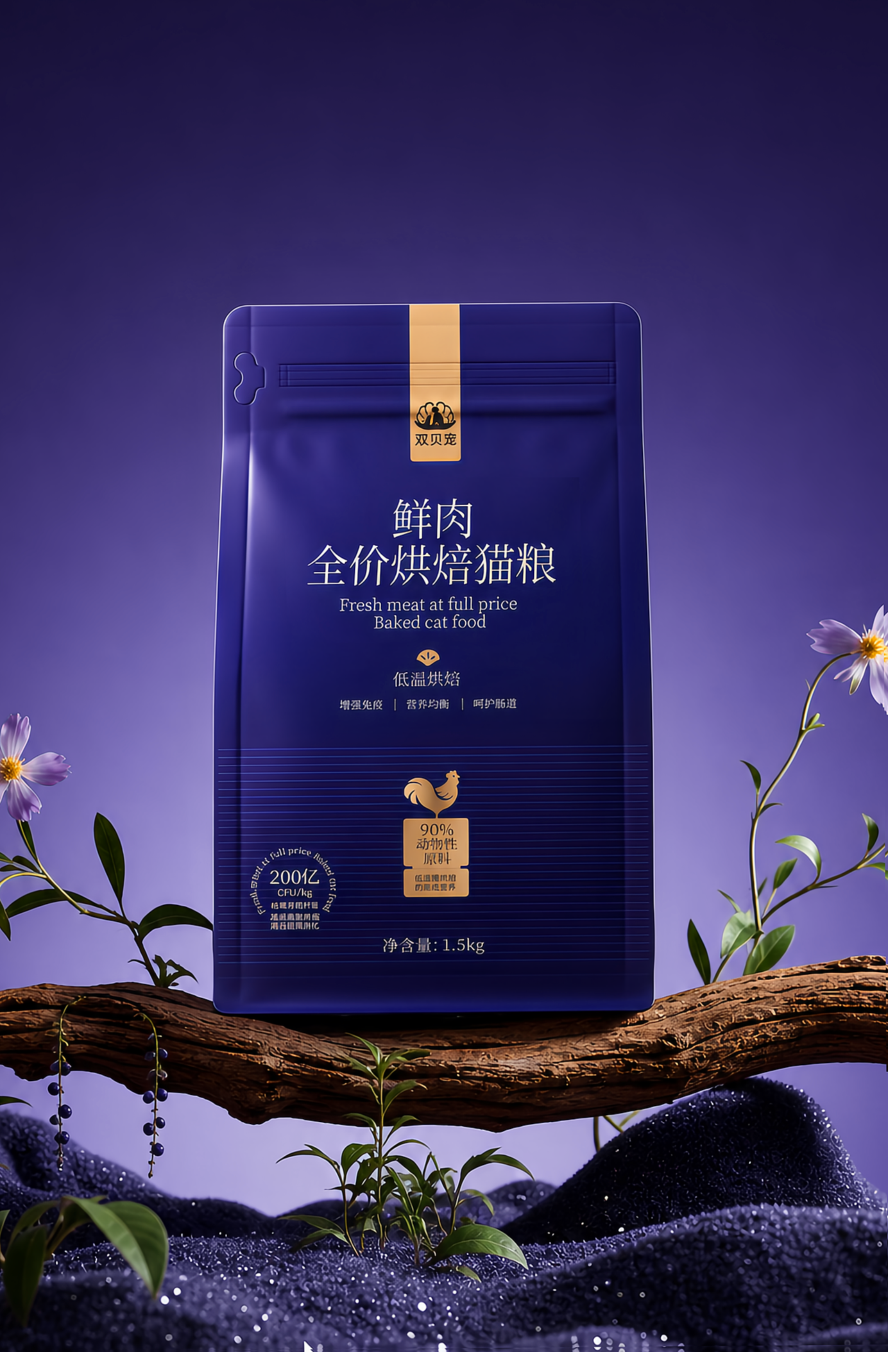 浪漫猫咪｜打造梦幻的宠物猫粮包装设计（图ZNDA4MzQ1MTQw） - 包装 - 站酷设计师北京灵丹创意原创素材 - 站酷ZCOOL