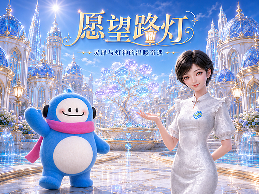 愿望路灯