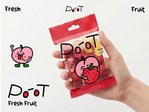 Po-ot水果零食品牌