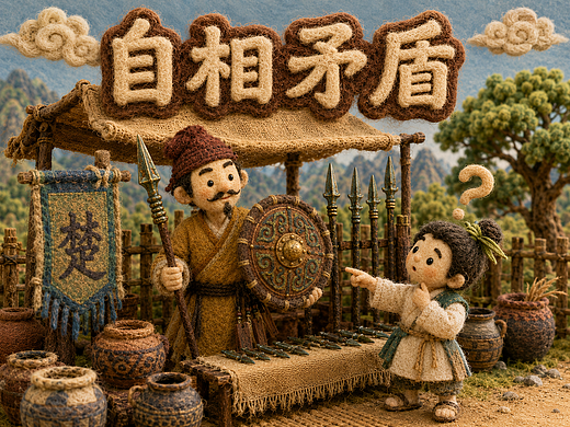成语故事系列《自相矛盾》
