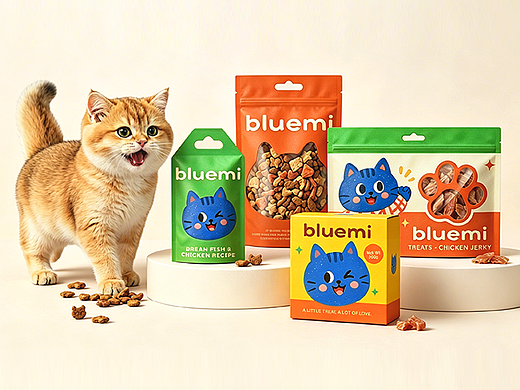 BLUEMI | 宠物零食品牌视觉设计