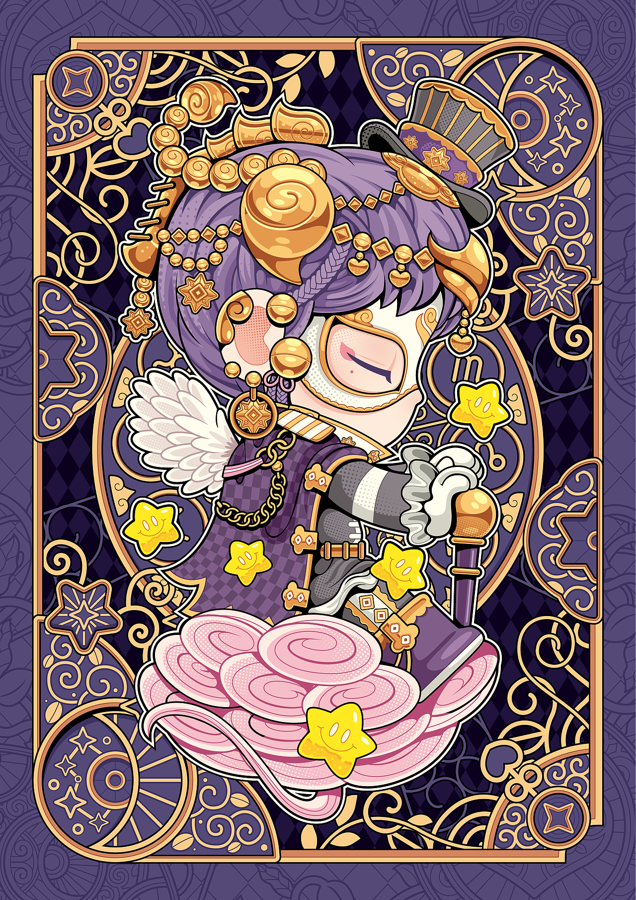 萌萌十二星座（图ZNDA4MzgwOTI0） - 商业插画 - 站酷设计师狂奔的包子插画铺原创素材 - 站酷ZCOOL