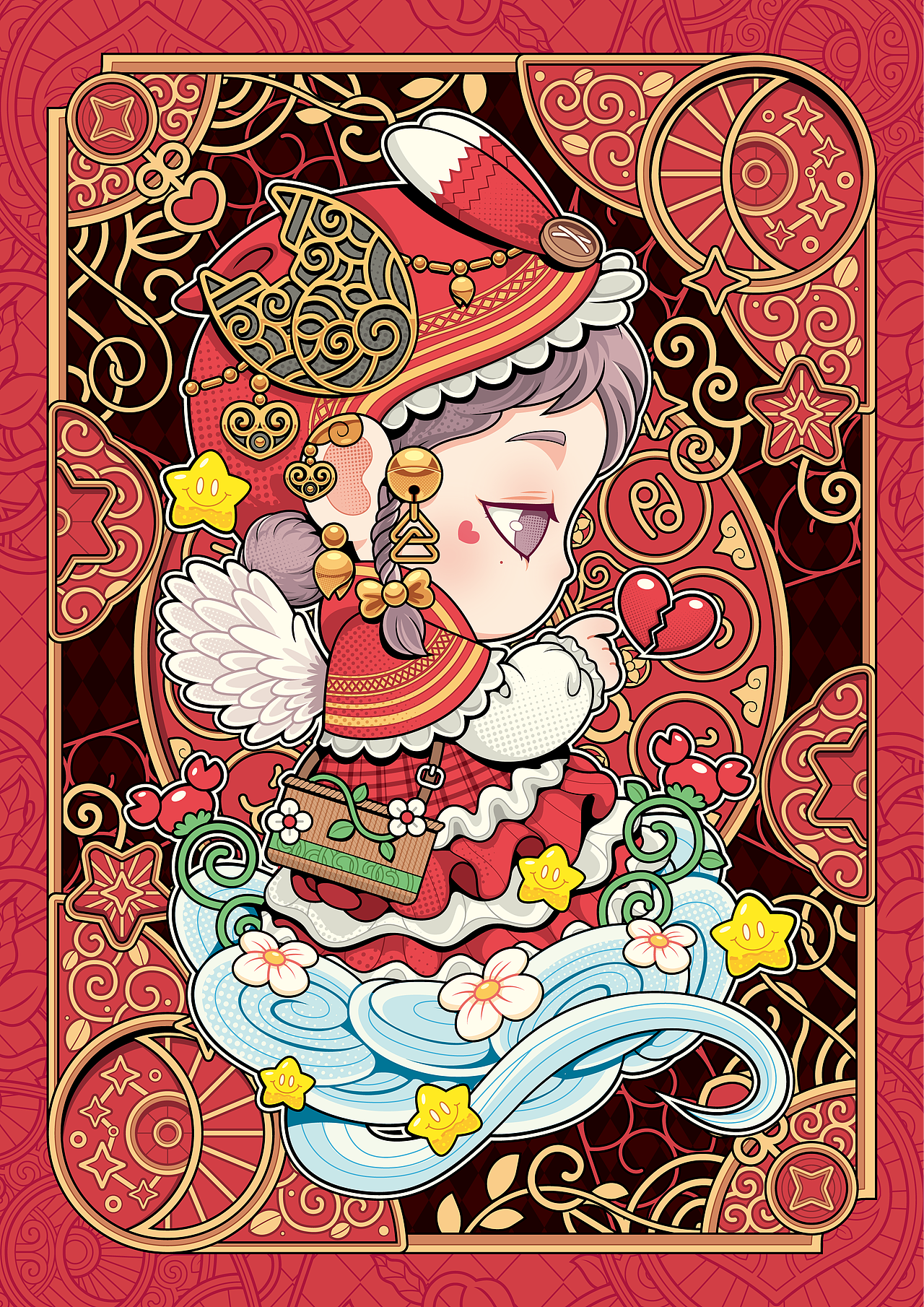 萌萌十二星座（图ZNDA4MzgwOTQw） - 商业插画 - 站酷设计师狂奔的包子插画铺原创素材 - 站酷ZCOOL