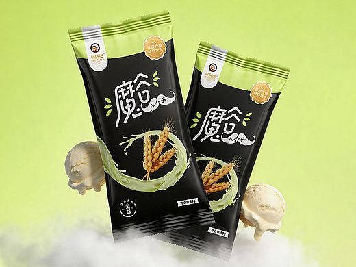 酸奶冰淇淋包装设计