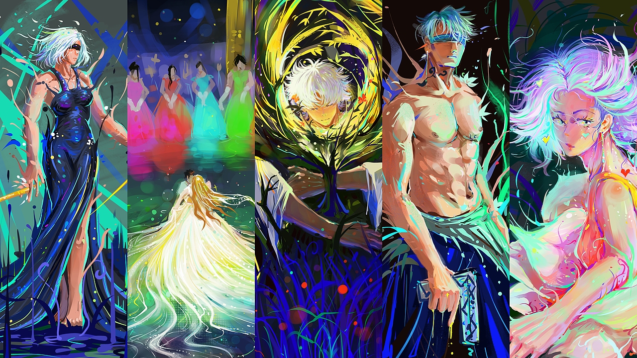 暗夜流光系列丨存在本身,就是价值(图ZNDA4MzkxMjQ0) - 创作习作 - 站酷设计师野生画手川原创素材 - 站酷ZCOOL