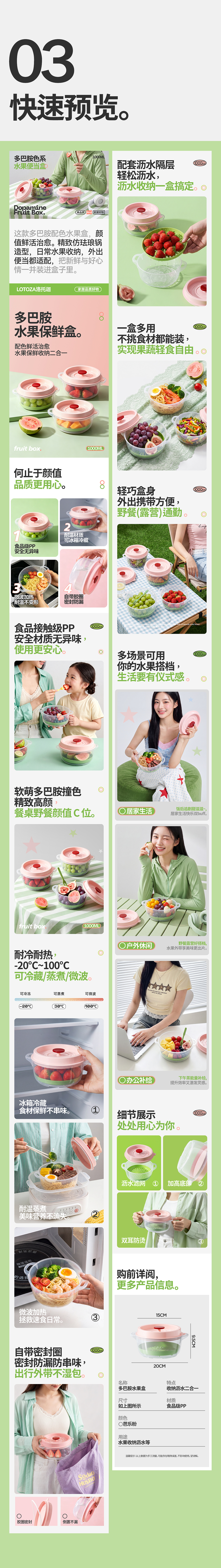 多巴胺水果便当盒详情页设计（图ZNDA4Mzk0MTYw） - 电商 - 站酷设计师璟平666原创素材 - 站酷ZCOOL