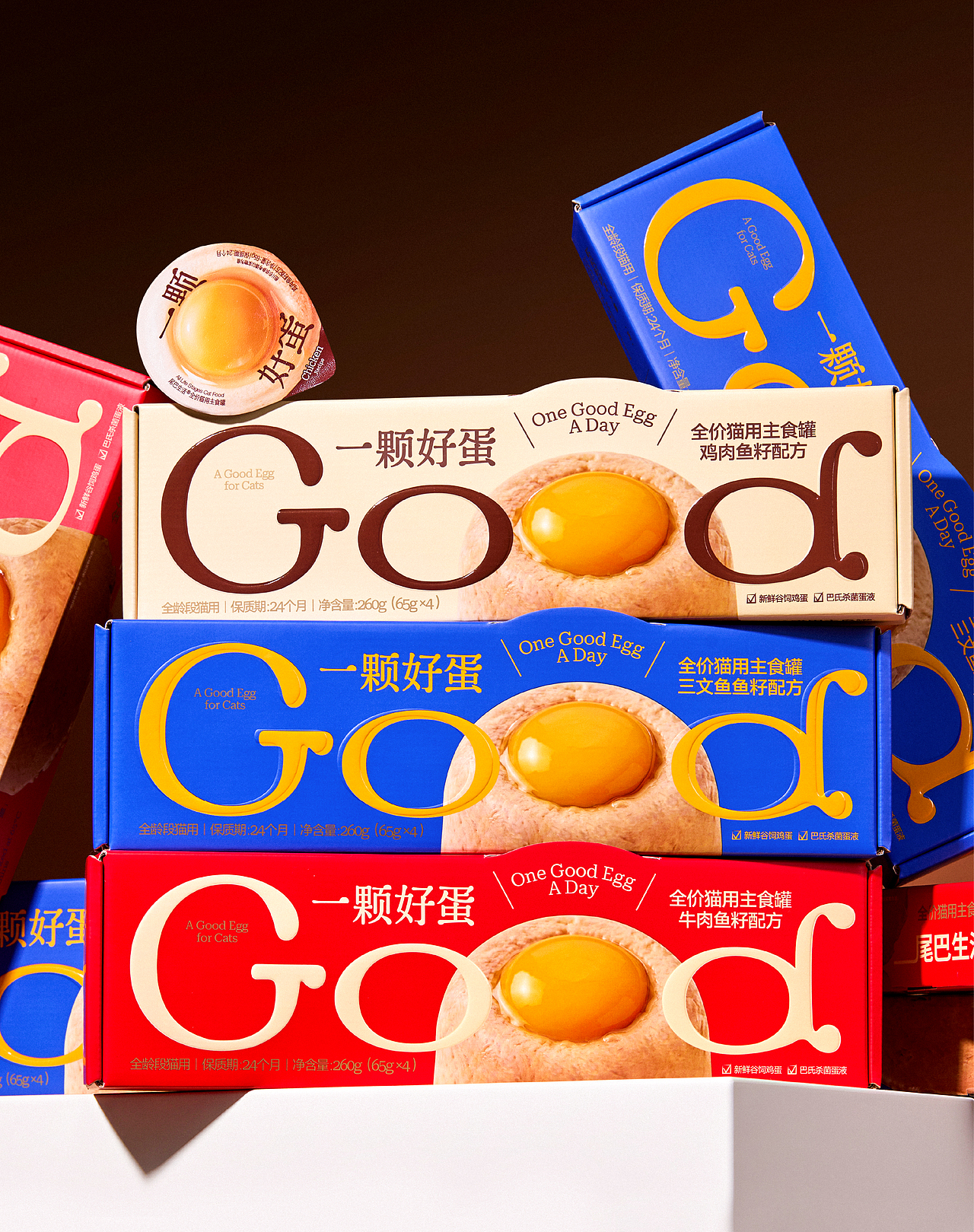 尾巴生活®一颗好蛋| 猫 主食 罐头 包装 品牌(图ZNDA4Mzk0NDEy) - 包装 - 站酷设计师DXD_studio原创素材 - 站酷ZCOOL