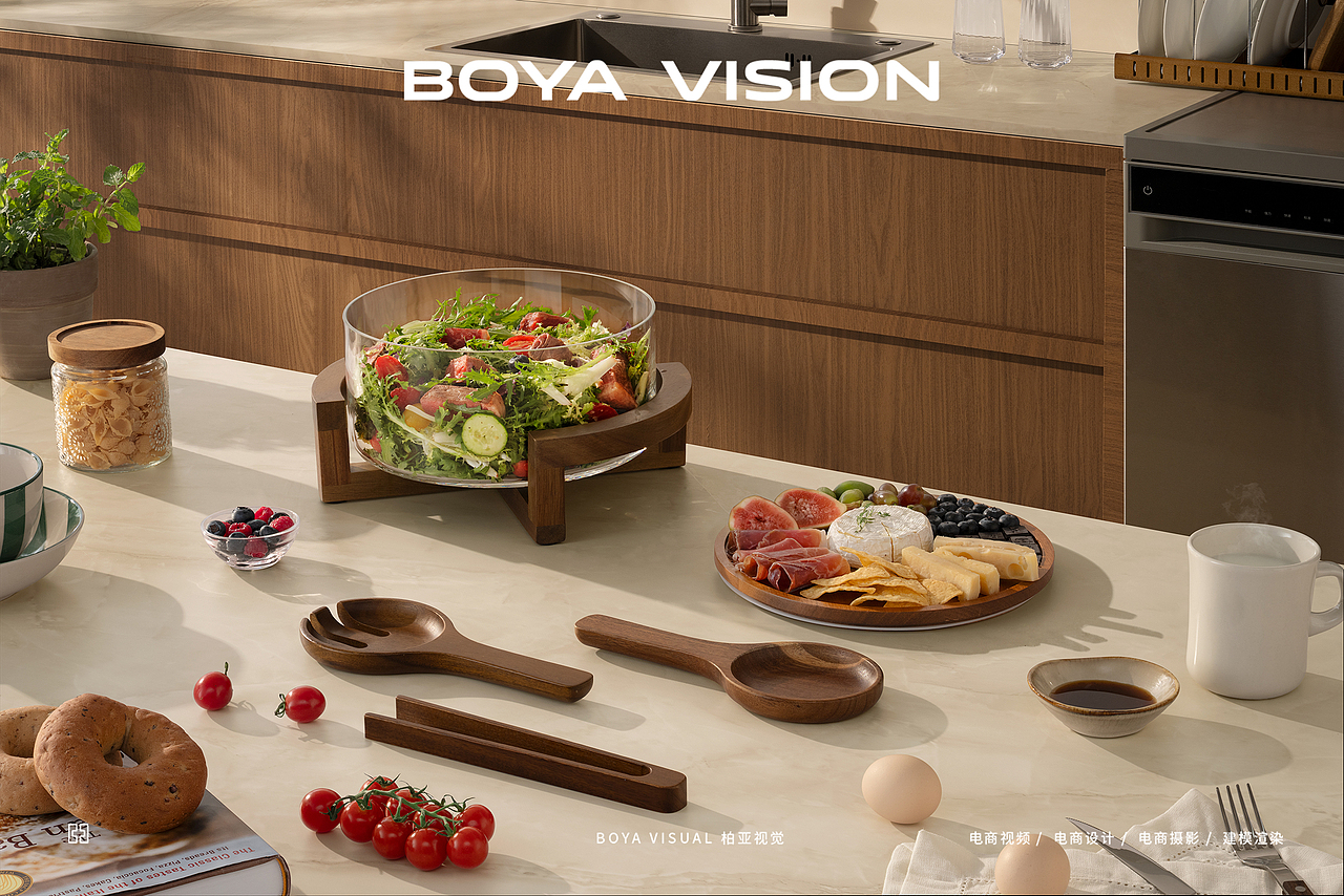 海外厨房产品拍摄｜ORIA COOK沙拉碗 X BOYA（图ZNDA4NDAxNDA0） - 产品摄影 - 站酷设计师柏亚视觉摄影原创素材 - 站酷ZCOOL