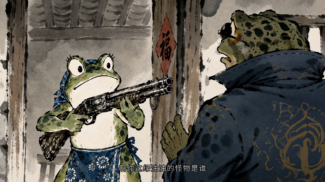 😭大变样回家,竟被亲妈拿枪指着🔫(图ZNDA4NDA3MTA4) - AI作品 - 站酷设计师ShaynePenn_AIGC原创素材 - 站酷ZCOOL