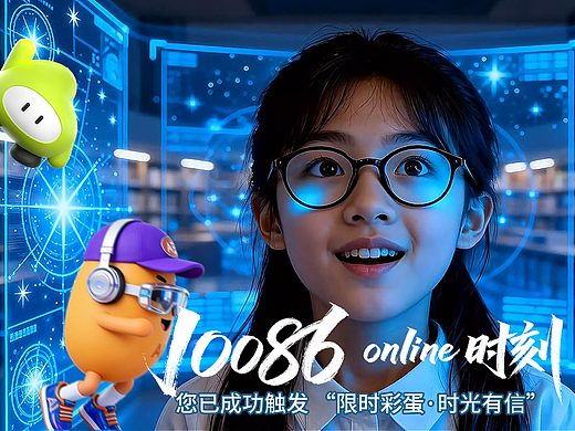 10086个Online时刻时光有信，让爱准时抵达