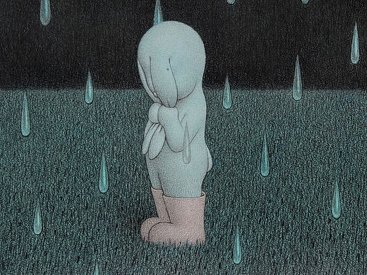 下雨了