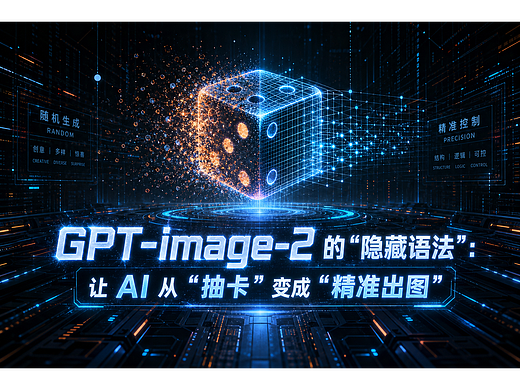 GPT-image-2 的"隐藏语法"：让 AI 从"抽卡"变成"精准出图"