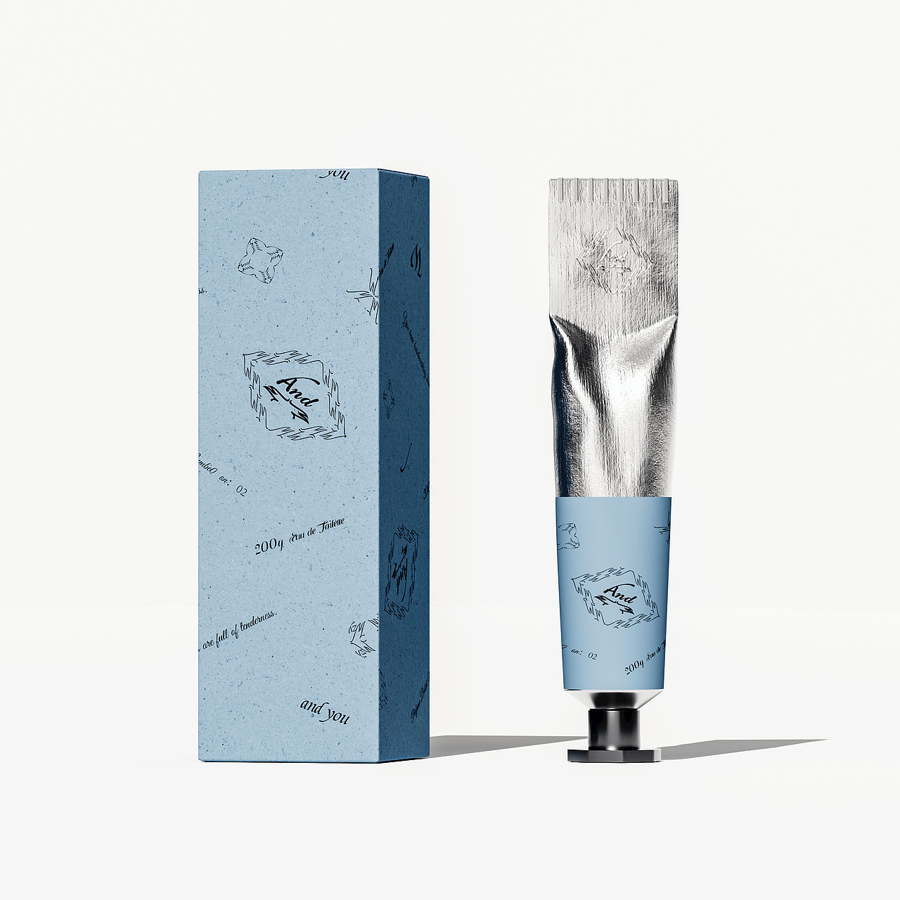 克罗地亚And you 安屿品牌护手霜包装设计（图ZNDA4NDM2OTg0） - 包装 - 站酷设计师你好大海品牌设计原创素材 - 站酷ZCOOL