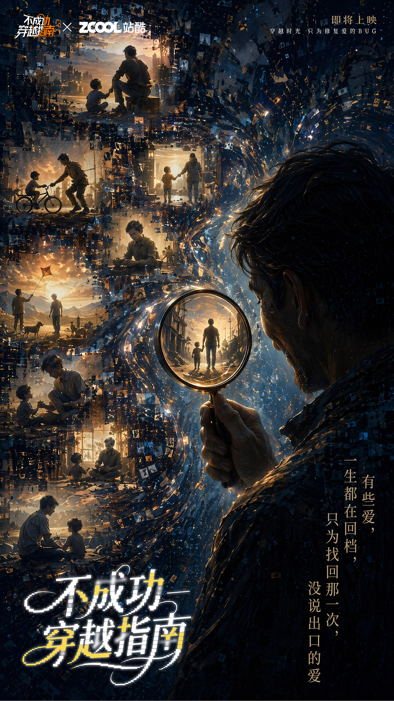 有些爱,一生都在回档,只为找回那一次,没说出口的爱(图ZNDA4NDUxNzU2) - AI作品 - 站酷设计师艾亿客原创素材 - 站酷ZCOOL