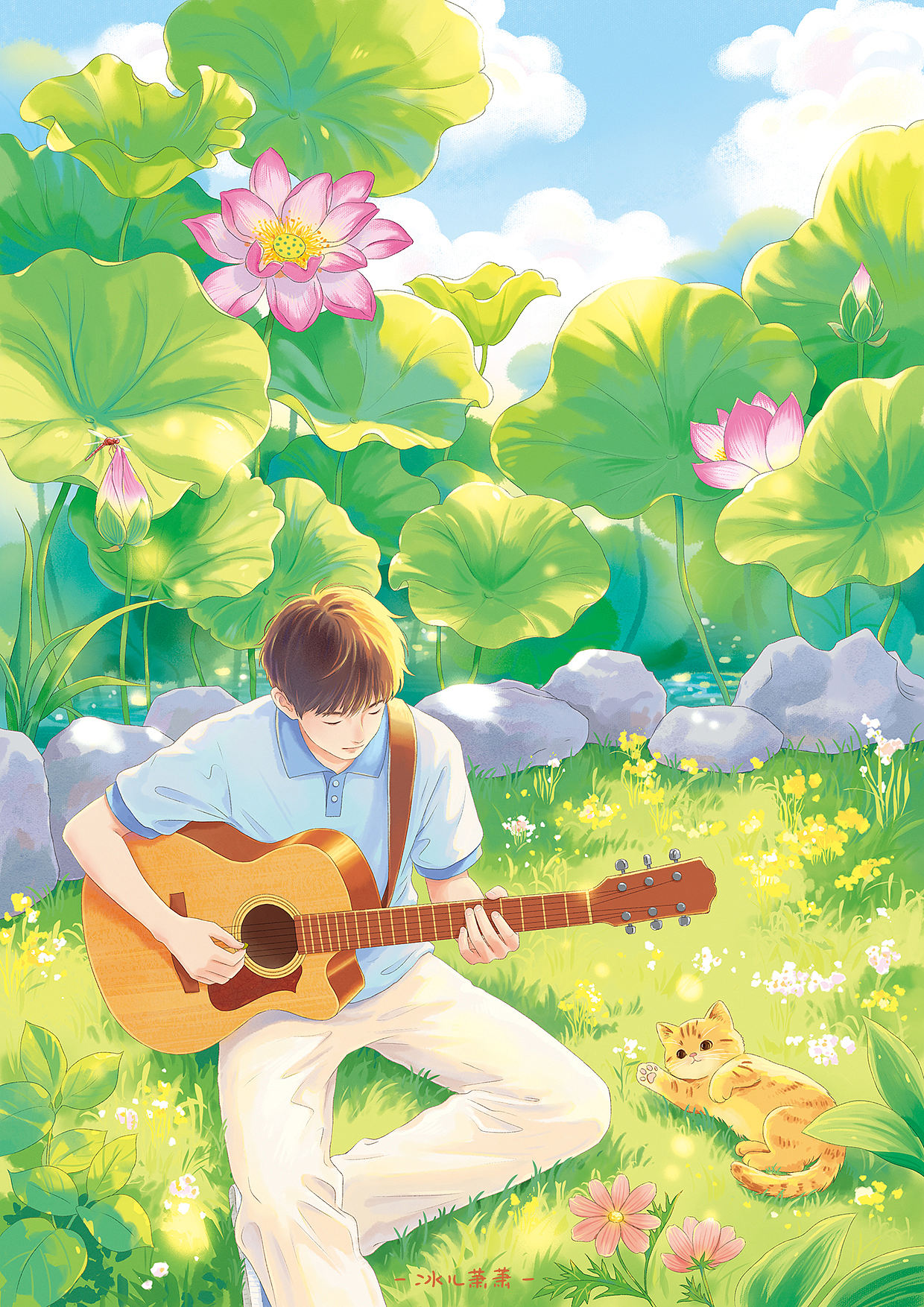 六月插画（图ZNDA4NDU2MDYw） - 儿童插画 - 站酷设计师冰儿萧萧原创素材 - 站酷ZCOOL