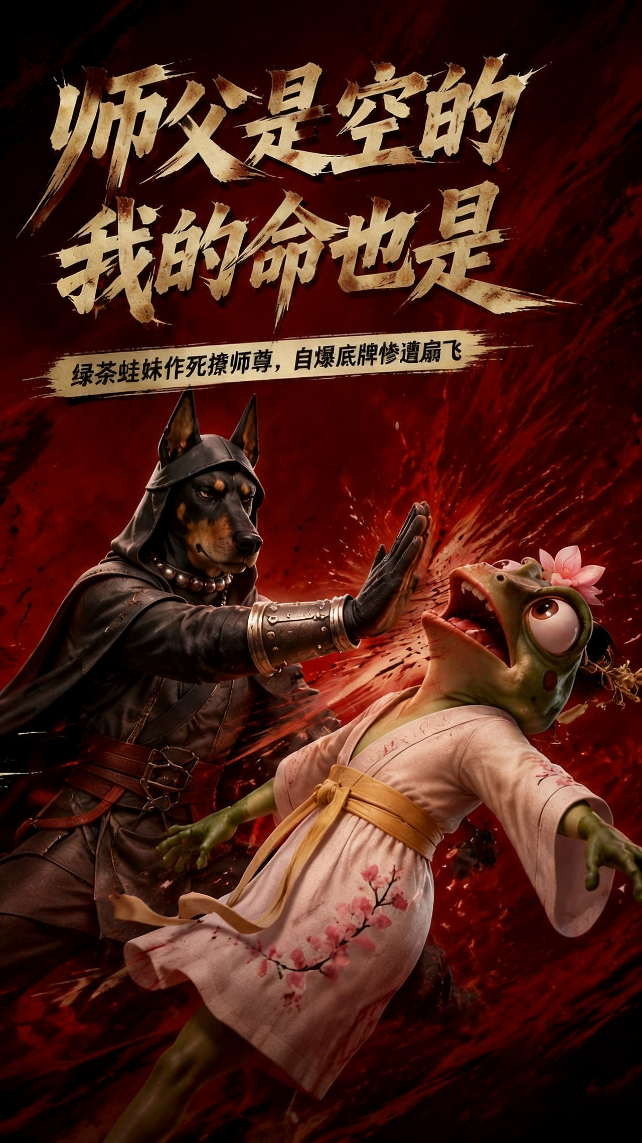 AIGC 3D漫剧《师父是空的 我的命也是》整体方案展示（图ZNDA4NDU5OTYw） - AI作品 - 站酷设计师inmyfeeling原创素材 - 站酷ZCOOL