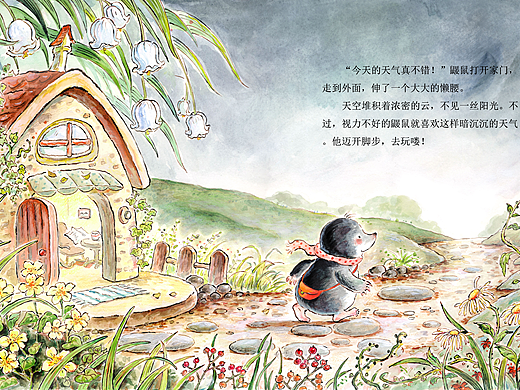 关于鼹鼠的绘本