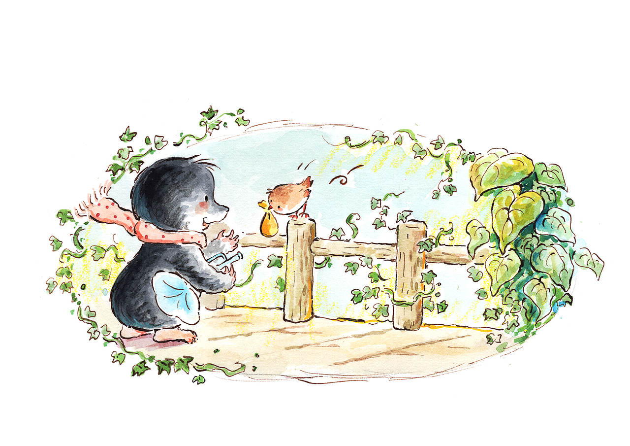 关于鼹鼠的绘本（图ZNDA4NDY1MDAw） - 儿童插画 - 站酷设计师抱抱小枕头原创素材 - 站酷ZCOOL