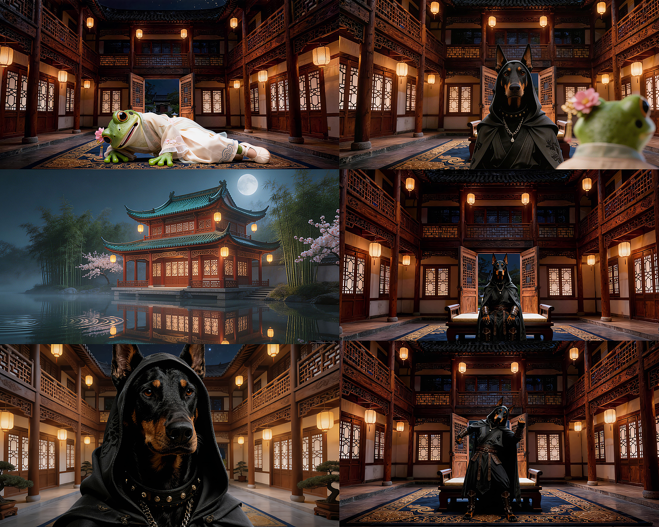 AIGC影视 3D风格《师傅·你怎么是空的》整体方案展示（图ZNDA4NDY1MTQ0） - AI作品 - 站酷设计师钰欣1原创素材 - 站酷ZCOOL