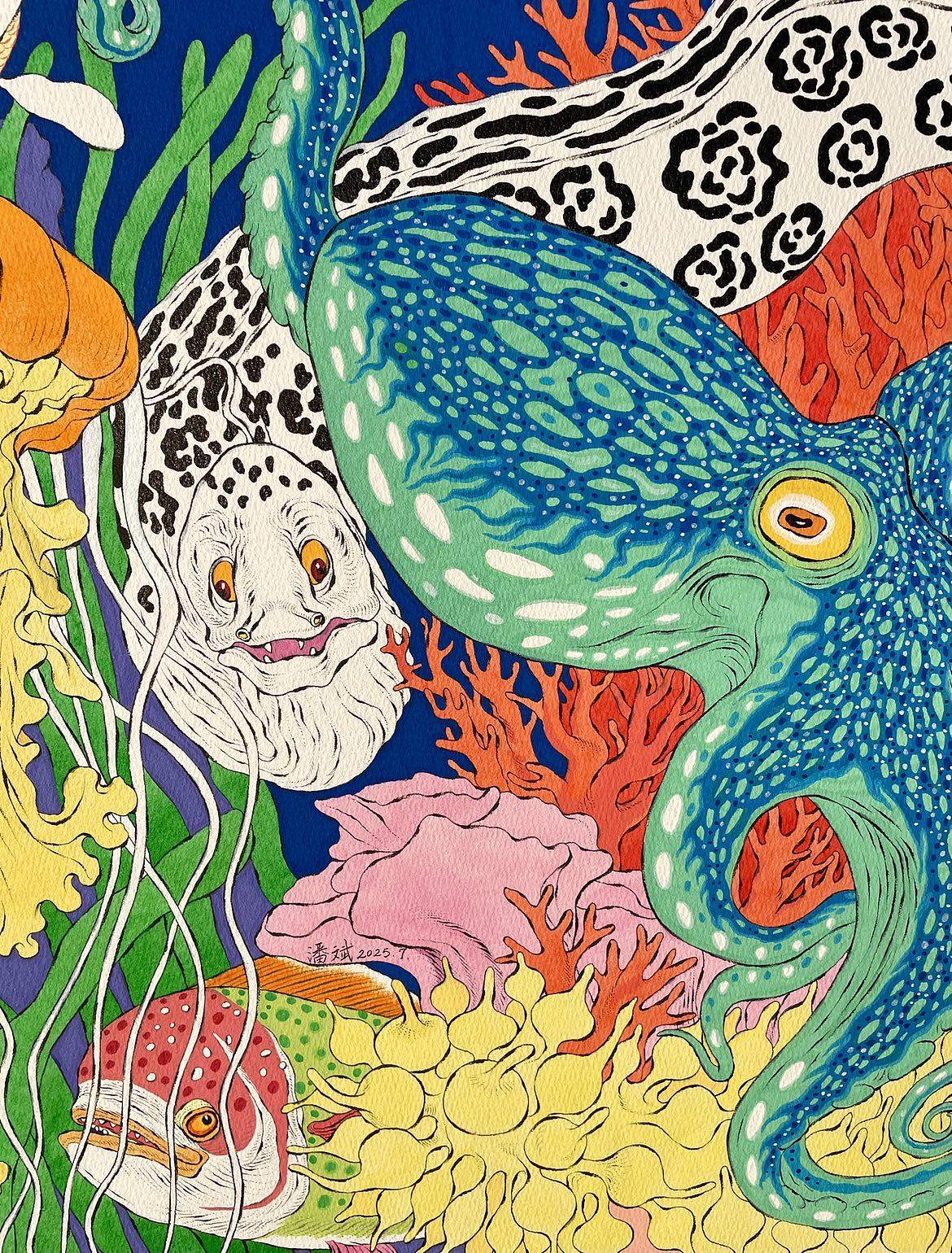 我的原创插画（图ZNDA4NDY5ODYw） - 儿童插画 - 站酷设计师潘斌Art原创素材 - 站酷ZCOOL