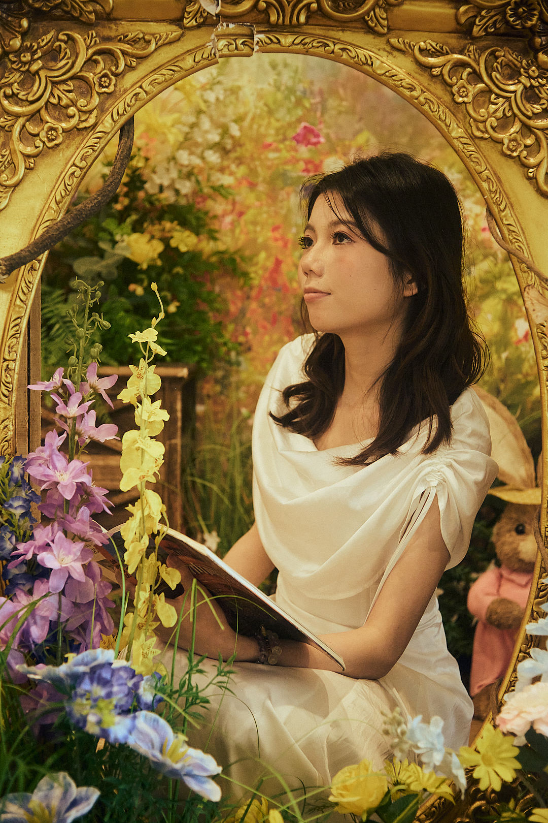 【法式白裙】生活中的小甜美（图ZNDA4NDcyMzI0） - 人像摄影 - 站酷设计师夏夜港湾原创素材 - 站酷ZCOOL