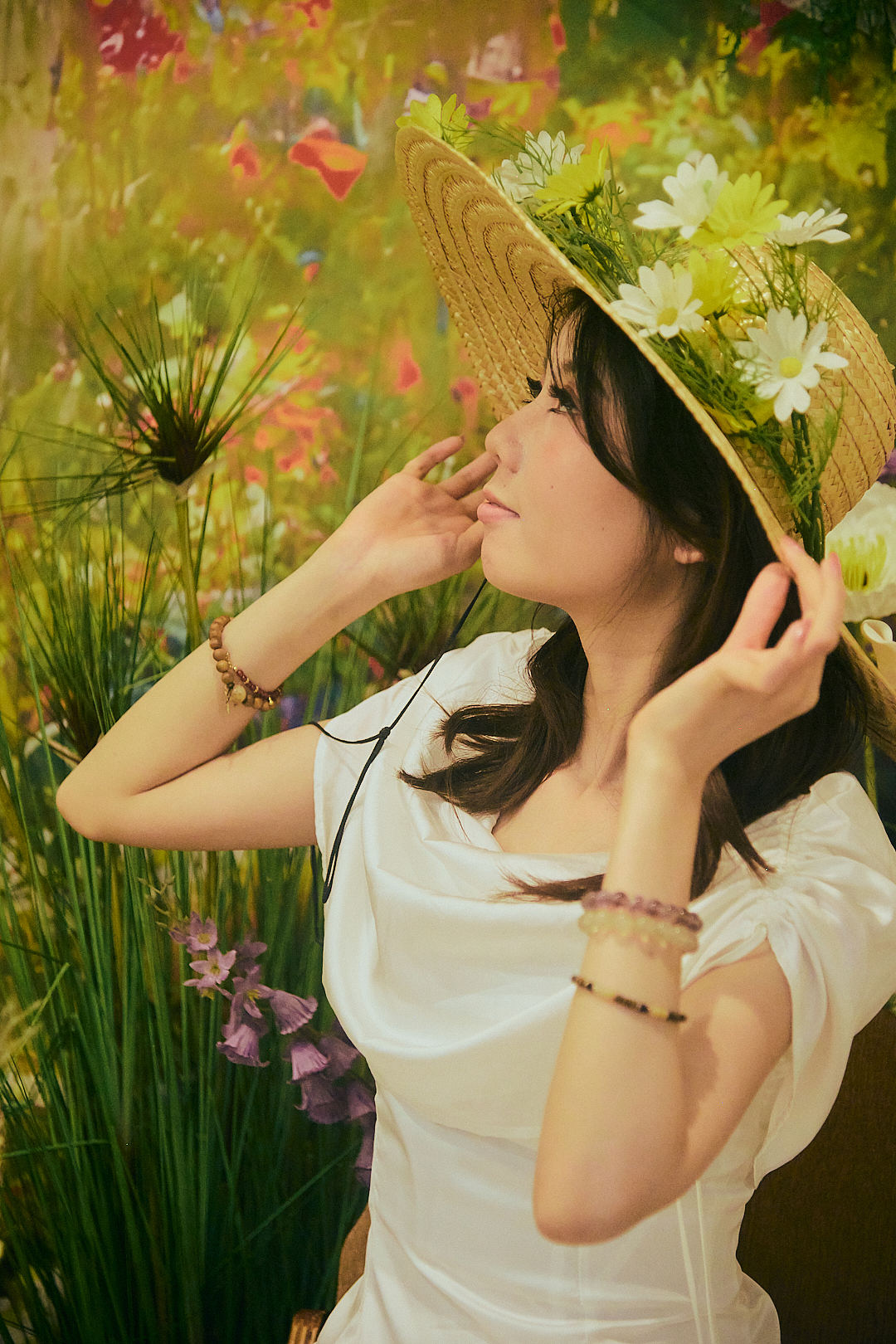 【法式白裙】生活中的小甜美（图ZNDA4NDcyMzE2） - 人像摄影 - 站酷设计师夏夜港湾原创素材 - 站酷ZCOOL