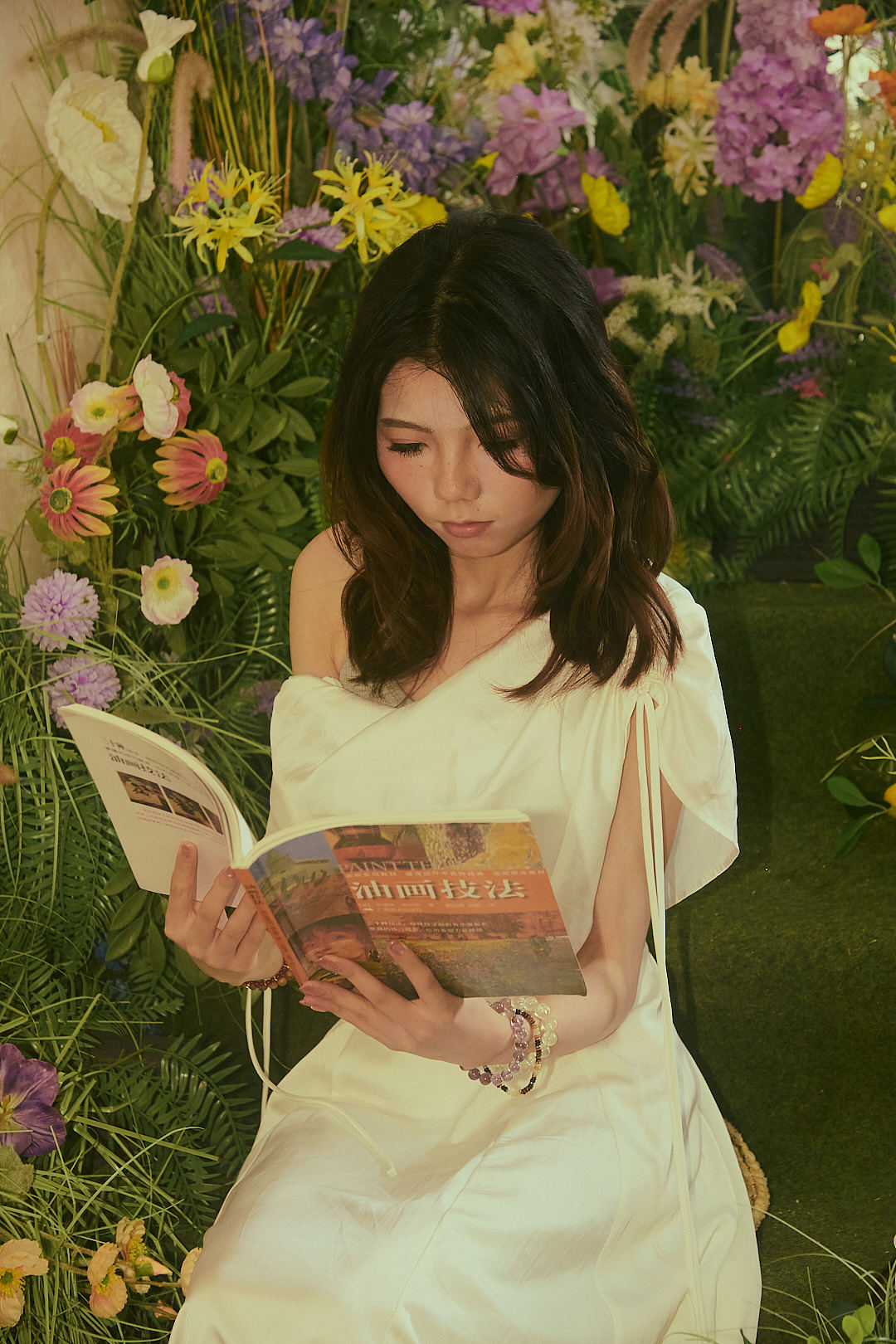 【法式白裙】生活中的小甜美（图ZNDA4NDcyMjky） - 人像摄影 - 站酷设计师夏夜港湾原创素材 - 站酷ZCOOL