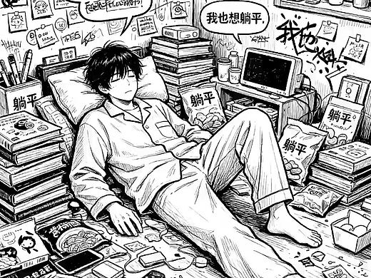 躺平也发光