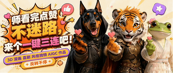 AIGC影视 3D风格《师傅·你怎么是空的》整体方案展示（图ZNDA4NDk2MTMy） - AI作品 - 站酷设计师钰欣1原创素材 - 站酷ZCOOL