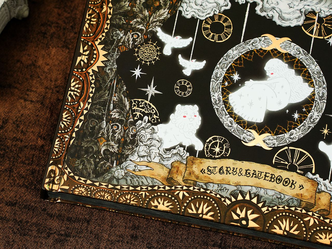 「颂曲」烫金全彩绘本&说明书（图ZNDA4NTA2MjE2） - 玩具 - 站酷设计师WohStudios原创素材 - 站酷ZCOOL