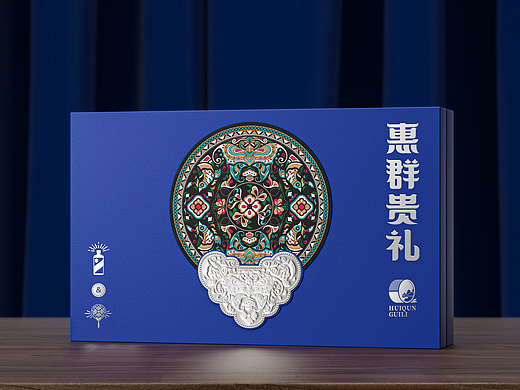 非遗国潮文创｜茅台惠群贵礼苗绣礼盒设计