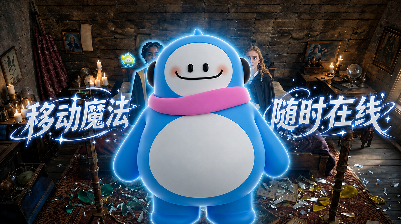 移动魔法,随时在线!(图ZNDA4NTI5Nzky) - AI作品 - 站酷设计师KerwinGeng原创素材 - 站酷ZCOOL