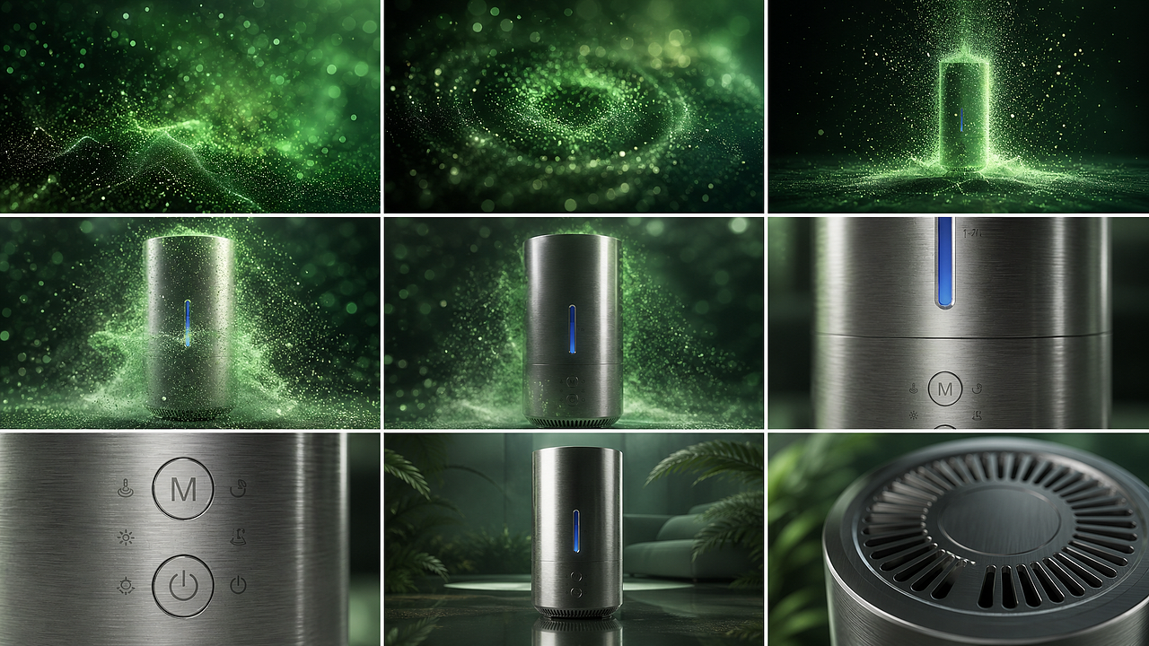 绿光螺旋-宇宙银河系加湿器C4D+AI动画设计（图ZNDA4NTM2MzI0） - 产品 - 站酷设计师第五熊BE5R原创素材 - 站酷ZCOOL
