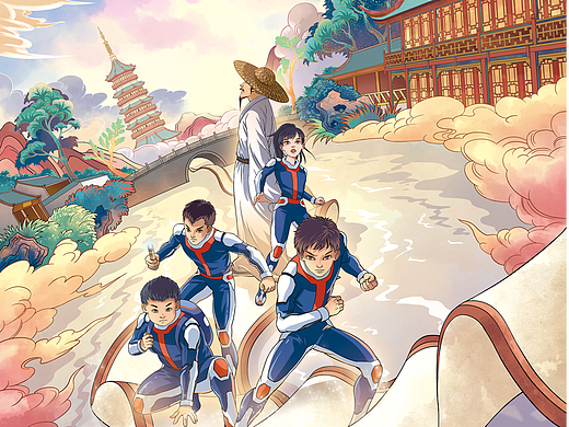 科幻图书插图
