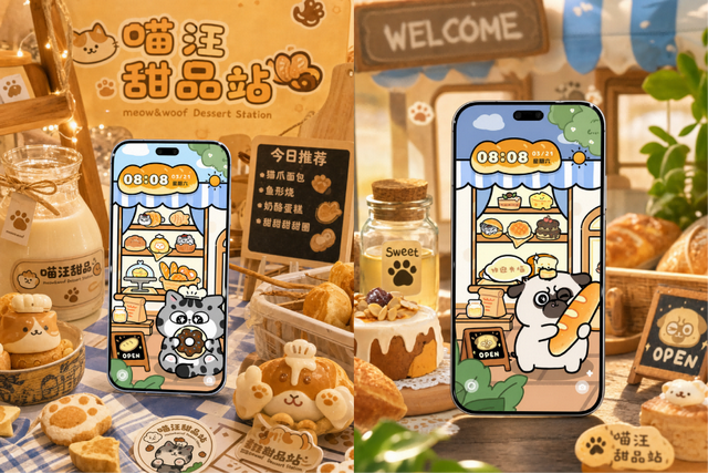 把好运装进锁屏里：“周”而富始，“转”出你的趣味电子装扮（图ZMTU2Nzg2NzI=） - 资讯 - 站酷设计师飞鱼1990原创素材 - 站酷ZCOOL