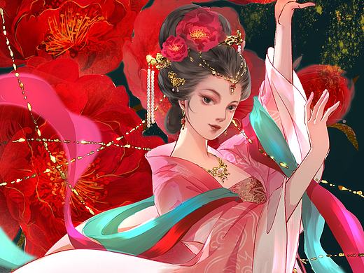 十二花神之牡丹