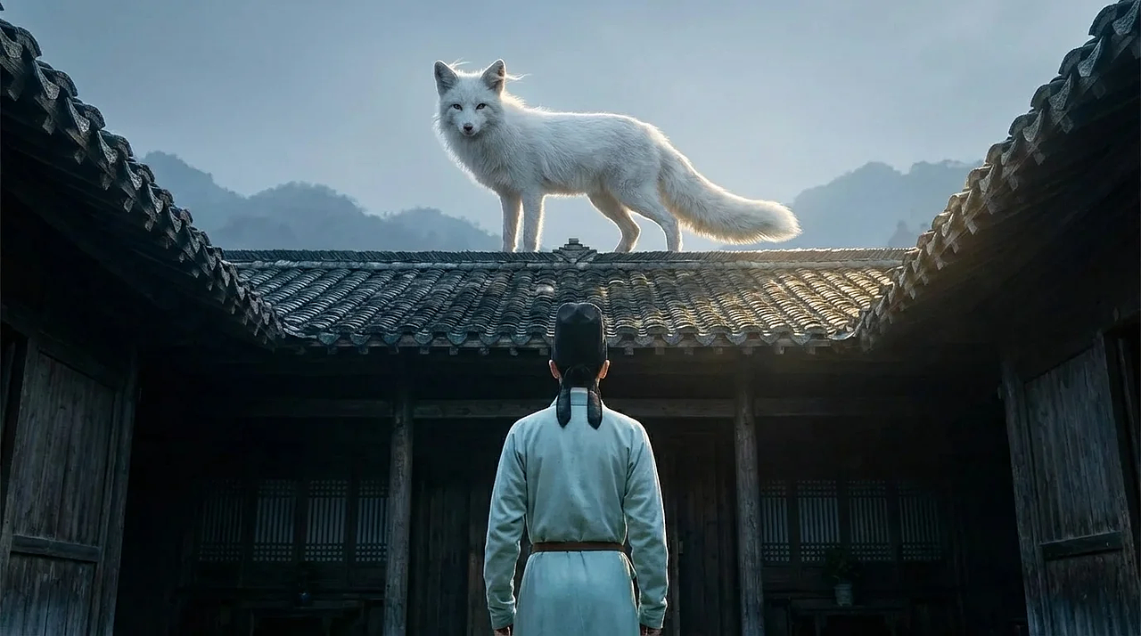《聊斋：狐与书生》（图ZNDA4NTU0MDQ4） - AI作品 - 站酷设计师TTyears万年原创素材 - 站酷ZCOOL