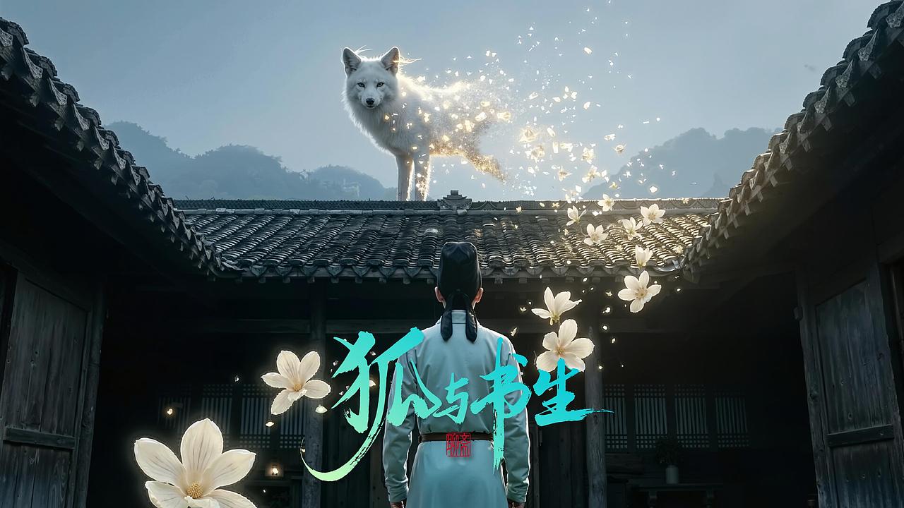 《聊斋：狐与书生》（图ZNDA4NTU0MDA0） - AI作品 - 站酷设计师TTyears万年原创素材 - 站酷ZCOOL